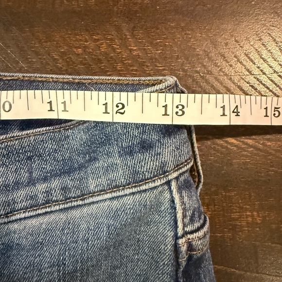 Madewell Cali Demi Boot Jeans Size 24 Mid Rise Bootcut Stretch Denim - Picture 7 of 14